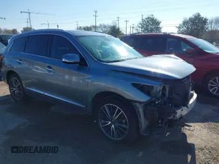 2018 Infiniti QX60 with VIN 5N1DL0MM5JC515562, listed as a IAAI auction lot 41633252 with 79,430 mi miles. Bid and sale history available at carsss.com. Image 1.