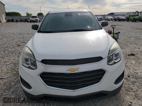 2017 Chevrolet Equinox LS z VIN 2GNALBEK7H1574023, wystawiony jako Copart lot #56935715 z przebiegiem 92 210 mil mil oraz Szkoda całkowita • Salvage title. Historia ofert i sprzedaży dostępna na DreamBid. Obrazek 5.
