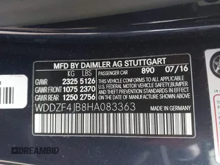 2017 Mercedes-Benz E 300 Luxury with VIN WDDZF4JB8HA083363, listed as a IAAI auction lot 41622079 with 70,430 mi miles and . Bid and sale history available at DreamBid. Image 9.