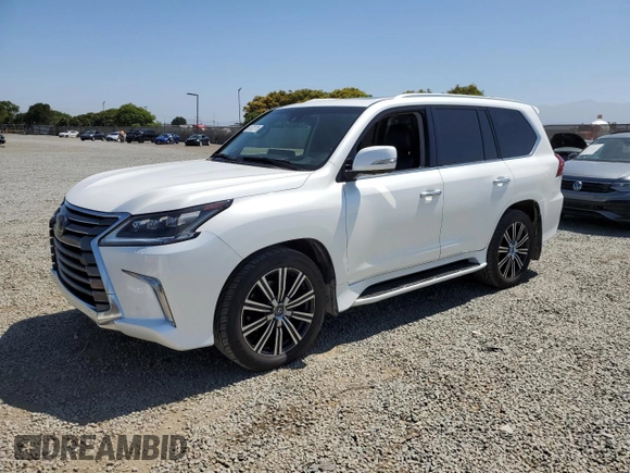 2018 Lexus LX 570 z VIN JTJHY7AX0J4266433, wystawiony jako Copart lot #61072775 z przebiegiem 113 510 mil mil oraz Czysty tytuł • Clean title. Historia ofert i sprzedaży dostępna na DreamBid. Obrazek 1.