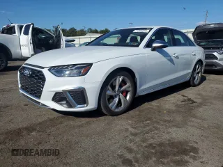 2021 Audi S4 Premium Plus with VIN WAUB4AF49MA014683, listed as a Copart auction lot 71065264 with 8,540 mi miles and Salvage Title. Bid and sale history available at carsss.com. Image 1.