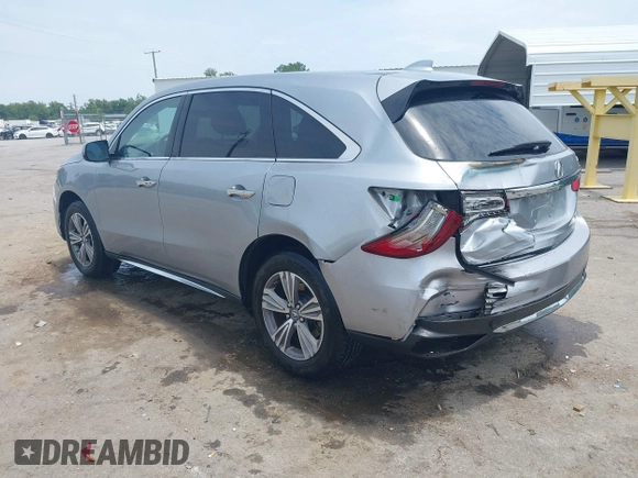 2020 Acura MDX with VIN 5J8YD4H3XLL003859, listed as a IAAI auction lot 42502948 with 66,839 mi miles and . Bid and sale history available at DreamBid. Image 3.