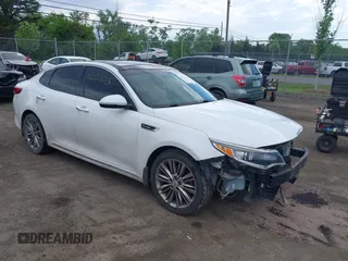 2016 Kia Optima SXL Turbo with VIN 5XXGV4L26GG067859, listed as a IAAI auction lot 42223073 with 133,511 mi miles and . Bid and sale history available at DreamBid. Image 1.