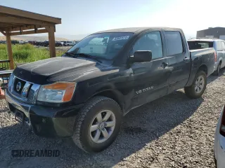 2012 Nissan Titan SV with VIN 1N6AA0EJ5CN313102, listed as a Copart auction lot 62607615 with 161,819 mi miles and Salvage title. Bid and sale history available at DreamBid. Image 1.