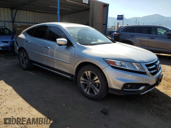 2013 Honda Crosstour EX-L with VIN 5J6TF2H53DL001021, listed as a Copart auction lot 74264874 with 161,546 mi miles and Salvage Title. Bid and sale history available at carsss.com. Image 4.