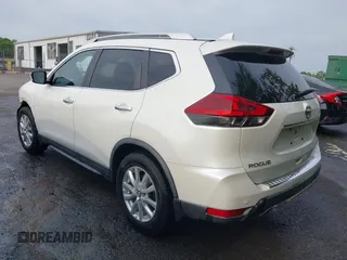 2019 Nissan Rogue SV with VIN KNMAT2MT3KP540707, listed as a IAAI auction lot 42034015 with 17,312 mi miles and . Bid and sale history available at carsss.com. Image 3.