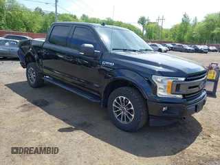 2018 Ford F-150 XL with VIN 1FTEW1EG0JFB61382, listed as a IAAI auction lot 42231412 with 101,376 mi miles and . Bid and sale history available at DreamBid. Image 1.