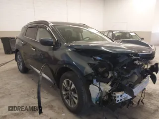2018 Nissan Murano Platinum with VIN 5N1AZ2MG5JN112709, listed as a IAAI auction lot 41819380 with 57,375 mi miles. Bid and sale history available at carsss.com. Image 1.