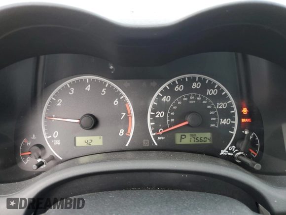 2013 Toyota Corolla L with VIN 2T1BU4EE3DC082908, listed as a Copart auction lot 52219795 with 175,604 mi miles and Salvage Title. Bid and sale history available at carsss.com. Image 9.