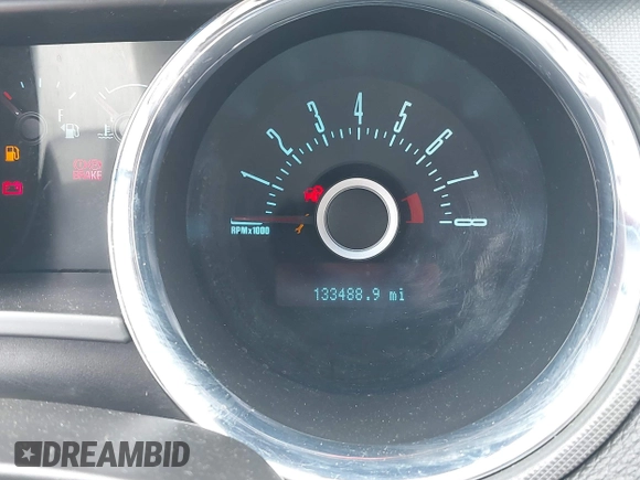2013 Ford Mustang V6 with VIN 1ZVBP8AM4D5227735, listed as a IAAI auction lot 42395404 with 133,488 mi miles and . Bid and sale history available at DreamBid. Image 16.