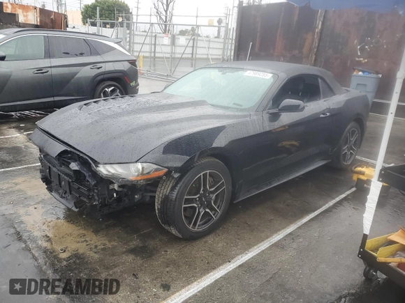 2019 Ford Mustang GT Premium with VIN 1FATP8FFXK5138319, listed as a Copart auction lot 47989255 with 60,953 mi miles and Salvage title. Bid and sale history available at DreamBid. Image 1.
