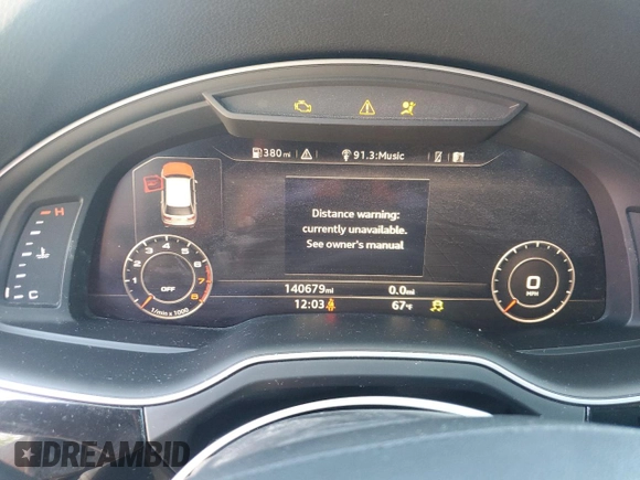 2019 Audi Q7 Prestige z VIN WA1VAAF76KD004430, wystawiony jako Copart lot #54002905 z przebiegiem 140 679 mil mil oraz Czysty tytuł • Clean title. Historia ofert i sprzedaży dostępna na DreamBid. Obrazek 9.