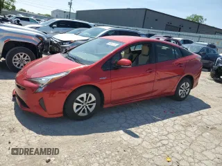 2017 Toyota Prius Two with VIN JTDKARFU2H3053216, listed as a Copart auction lot 58691275 with 150,520 mi miles and Salvage title. Bid and sale history available at DreamBid. Image 1.