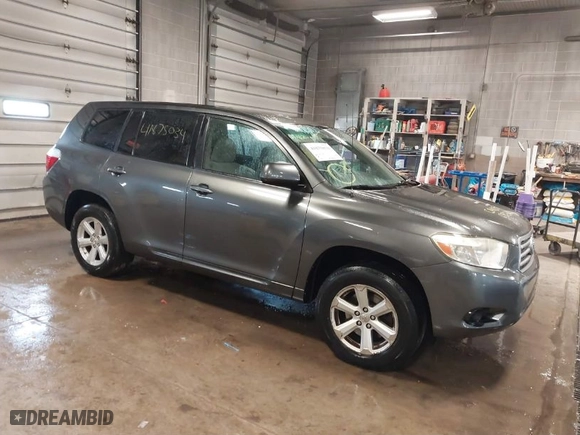 2008 Toyota Highlander with VIN JTEES41A082030156, listed as a IAAI auction lot 41875034 with 173,269 mi miles. Bid and sale history available at carsss.com. Image 1.
