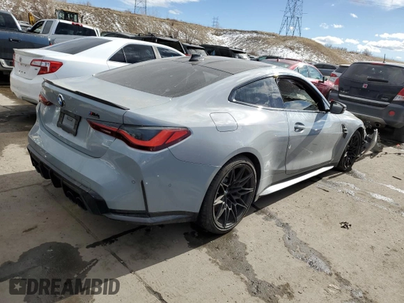 2021 BMW M4 Competition with VIN WBS33AZ09MCG46120, listed as a Copart auction lot 40502493 with 0 mi miles. Bid and sale history available at carsss.com. Image 3.