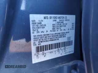 2024 Ford Mustang Mach-E Premium с VIN 3FMTK3SU1RMA48105, выставлен на аукционе Copart как лот 46612385 с пробегом 662 миль миль и Списание • Salvage title. История ставок и продаж доступна на DreamBid. Изображение 13.