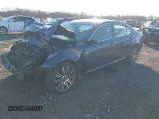 2015 Kia Cadenza Premium with VIN KNALN4D73F5194464, listed as a IAAI auction lot 41036049 with 164,907 mi miles. Bid and sale history available at carsss.com. Image 2.