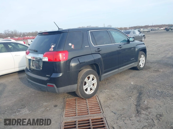 2014 GMC Terrain SLE with VIN 2GKFLVEK9E6311017, listed as a IAAI auction lot 41784238 with 110,684 mi miles. Bid and sale history available at carsss.com. Image 4.