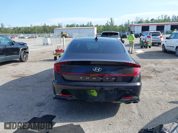 2023 Hyundai Sonata SEL z VIN KMHL64JA0PA289889, wystawiony jako IAAI lot #41931833 z przebiegiem 24 070 mil mil oraz . Historia ofert i sprzedaży dostępna na DreamBid. Obrazek 16.