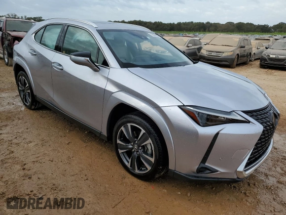 2024 Lexus UX 250h Premium с VIN JTHP6JBH6R2179389, выставлен на аукционе Copart как лот 78084564 с пробегом 7 707 миль миль и Списание • Salvage title. История ставок и продаж доступна на DreamBid. Изображение 4.
