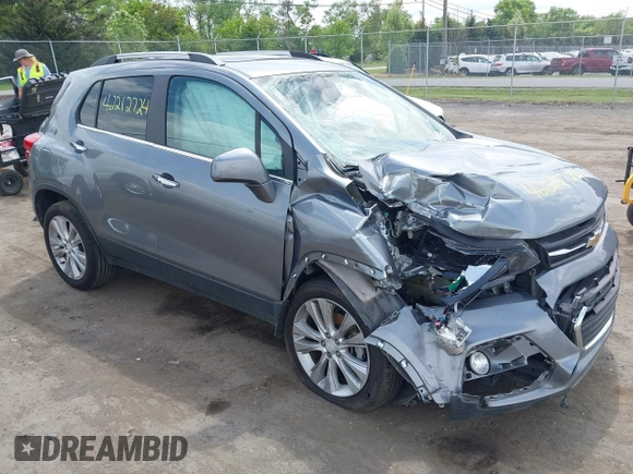 2020 Chevrolet Trax Premier with VIN 3GNCJRSB2LL140689, listed as a IAAI auction lot 42212724 with 73,701 mi miles and . Bid and sale history available at DreamBid. Image 1.