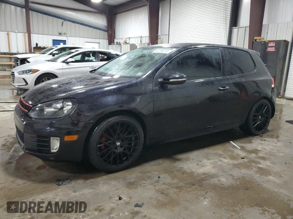 2010 Volkswagen GTI w/Sunroof with VIN WVWEV7AJ3AW404173, listed as a Copart auction lot 64100214 with 101,569 mi miles and Salvage Title. Bid and sale history available at carsss.com. Image 1.