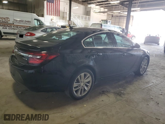 2014 Buick Regal with VIN 2G4GV5EK2E9315852, listed as a Copart auction lot 50875305 with 93,999 mi miles and Salvage Title. Bid and sale history available at carsss.com. Image 3.