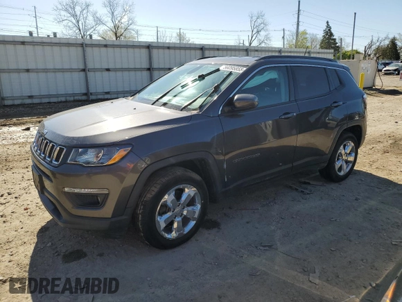 2020 Jeep Compass Latitude с VIN 3C4NJDBB0LT143269, выставлен на аукционе Copart как лот 56095855 с пробегом 127 251 миль миль и Чистый • Clean title. История ставок и продаж доступна на DreamBid. Изображение 1.