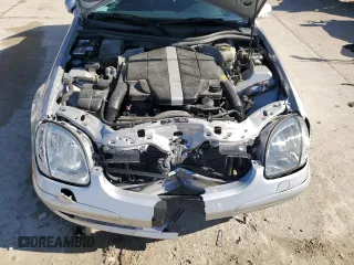 2003 Mercedes-Benz SLK 320 with VIN WDBKK65F83F276025, listed as a Copart auction lot 76887044 with 38,423 mi miles and Salvage title. Bid and sale history available at DreamBid. Image 13.