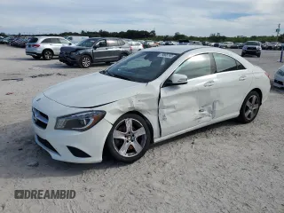 2015 Mercedes-Benz CLA 250 with VIN WDDSJ4EB4FN264587, listed as a Copart auction lot 79888793 with 114,719 mi miles and . Bid and sale history available at DreamBid. Image 1.