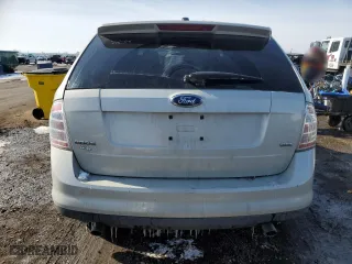 2007 Ford Edge SEL with VIN 2FMDK38C67BB15072, listed as a Copart auction lot 46146245 with 202,310 mi miles and Salvage Title. Bid and sale history available at carsss.com. Image 6.