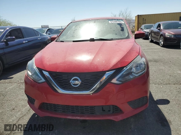 2018 Nissan Sentra SV with VIN 3N1AB7AP4JL618206, listed as a Copart auction lot 51290705 with 91,403 mi miles and Salvage Title. Bid and sale history available at DreamBid. Image 5.