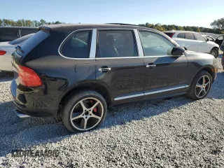 2006 Porsche Cayenne Turbo with VIN WP1AC29P86LA91645, listed as a Copart auction lot 77609834 with 167,664 mi miles and Salvage Title. Bid and sale history available at carsss.com. Image 3.