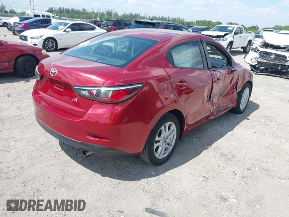 2018 Toyota Yaris with VIN 3MYDLBYV9JY318762, listed as a IAAI auction lot 42109728 with 72,931 mi miles and . Bid and sale history available at DreamBid. Image 4.