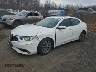 2018 Acura TLX with VIN 19UUB1F39JA006959, listed as a Copart auction lot 51203595 with 166,362 mi miles and Salvage title. Bid and sale history available at DreamBid. Image 1.