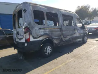 2015 Ford Transit Van with VIN 1FTBW2CG5FKA78623, listed as a Copart auction lot 77912414 with 0 mi miles and Non Repairable. Bid and sale history available at carsss.com. Image 3.