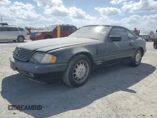 1997 Mercedes-Benz SL-Class with VIN WDBFA67F4VF142262, listed as a Copart auction lot 74483884 with 0 mi miles and Salvage Title. Bid and sale history available at carsss.com. Image 1.