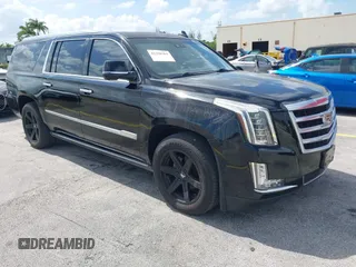 2015 Cadillac Escalade ESV Premium z VIN 1GYS4TKJ9FR674716, wystawiony jako IAAI lot #42356363 z przebiegiem 188 310 mil mil oraz . Historia ofert i sprzedaży dostępna na DreamBid. Obrazek 1.