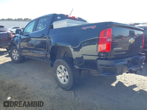 2016 Chevrolet Colorado 4WD WT with VIN 1GCGTBE37G1382312, listed as a IAAI auction lot 41510701 with 125,916 mi miles. Bid and sale history available at carsss.com. Image 3.