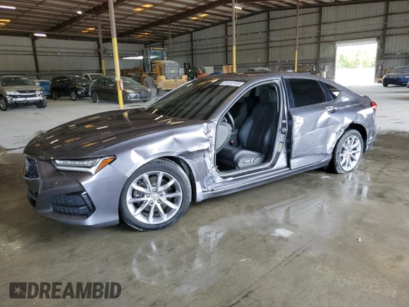 2021 Acura TLX z VIN 19UUB5F39MA015107, wystawiony jako Copart lot #51412135 z przebiegiem 47 596 mil mil oraz Szkoda całkowita • Salvage title. Historia ofert i sprzedaży dostępna na DreamBid. Obrazek 1.