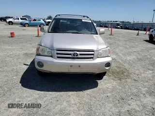 2005 Toyota Highlander with VIN JTEEP21A750071882, listed as a Copart auction lot 55603845 with 230,521 mi miles and Salvage Title. Bid and sale history available at DreamBid. Image 14.