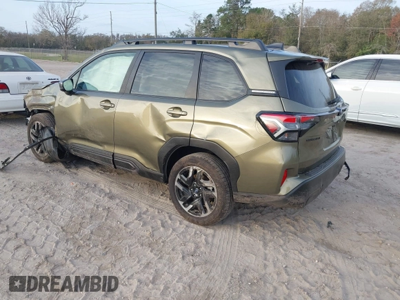 2025 Subaru Forester Limited z VIN JF2SLDRC1SH484884, wystawiony jako IAAI lot #41590511 z przebiegiem 4 933 mil mil oraz . Historia ofert i sprzedaży dostępna na DreamBid. Obrazek 3.