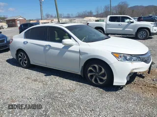 2016 Honda Accord Sedan EX with VIN 1HGCR2F72GA087215, listed as a IAAI auction lot 41807421 with 129,220 mi miles. Bid and sale history available at carsss.com. Image 1.