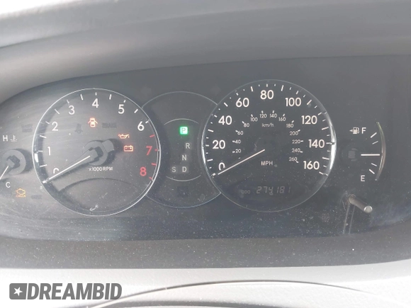 2005 Toyota Avalon XL with VIN 4T1BK36B05U049028, listed as a IAAI auction lot 42094971 with 274,181 mi miles. Bid and sale history available at carsss.com. Image 7.