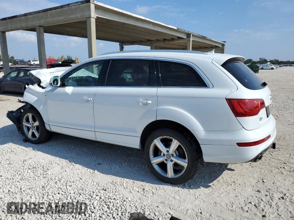 2015 Audi Q7 3.0L TDI Vorsprung Edition with VIN WA1WMCFE3FD013663, listed as a Copart auction lot 70019042 with 126,056 mi miles. Bid and sale history available at carsss.com. Image 2.