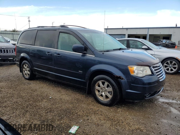2008 Chrysler Town & Country Touring with VIN 2A8HR54P38R759751, listed as a Copart auction lot 81104564 with 169,266 mi miles and Salvage Title. Bid and sale history available at carsss.com. Image 4.