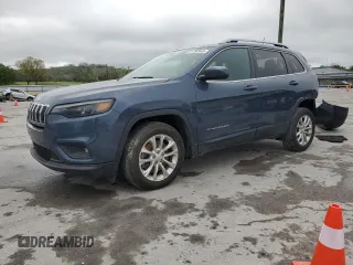 2019 Jeep Cherokee Latitude with VIN 1C4PJLCB9KD366822, listed as a Copart auction lot 51750945 with 99,200 mi miles and Salvage Title. Bid and sale history available at carsss.com. Image 1.