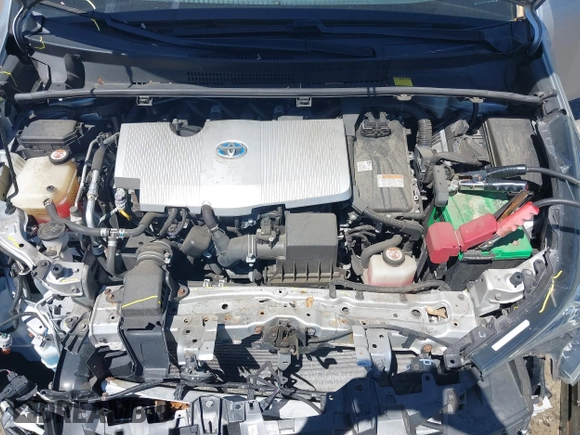 2018 Toyota Prius Two with VIN JTDKBRFU6J3603990, listed as a IAAI auction lot 42151090 with 71,388 mi miles and . Bid and sale history available at DreamBid. Image 10.