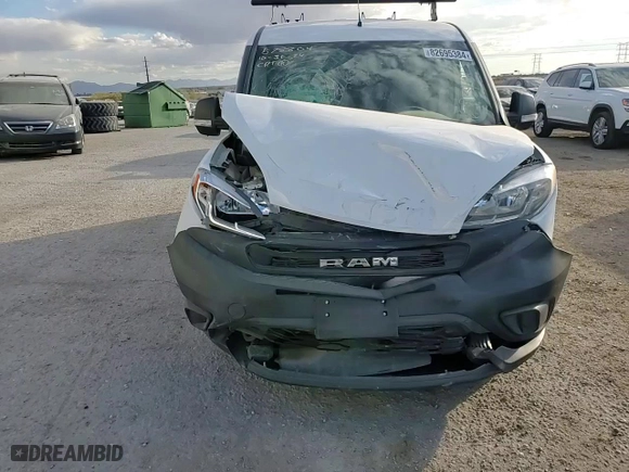 2020 Ram ProMaster City Cargo Van Tradesman with VIN ZFBHRFAB6L6P34013, listed as a Copart auction lot 82695384 with 0 mi miles and Salvage Title. Bid and sale history available at carsss.com. Image 11.