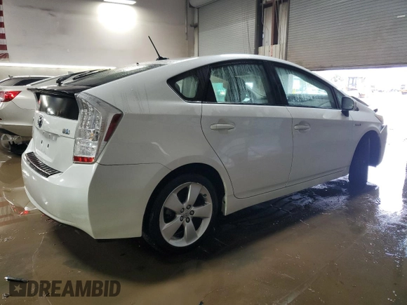 2010 Toyota Prius II with VIN JTDKN3DU8A0058660, listed as a Copart auction lot 50621825 with 133,163 mi miles and Salvage Title. Bid and sale history available at DreamBid. Image 3.